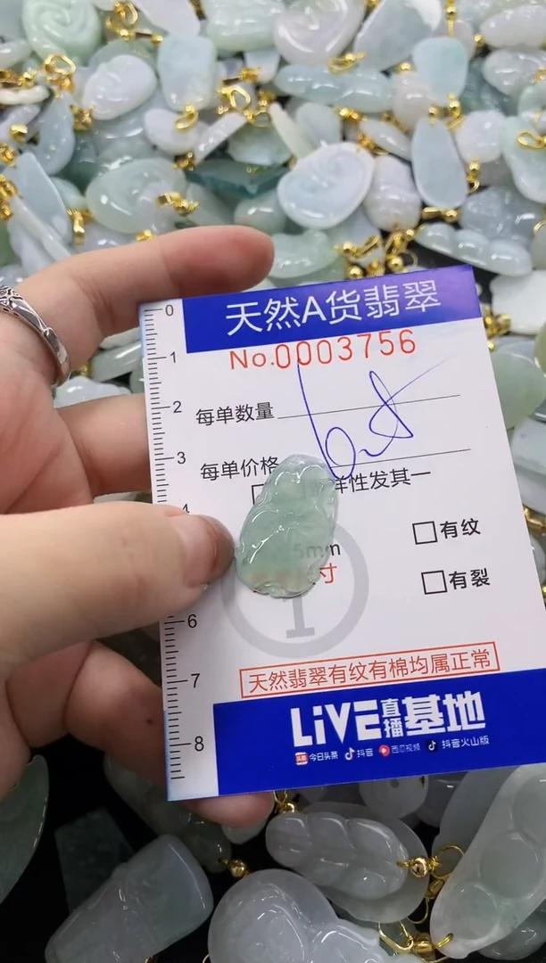 颈饰未镶嵌翡翠天然A货翡翠