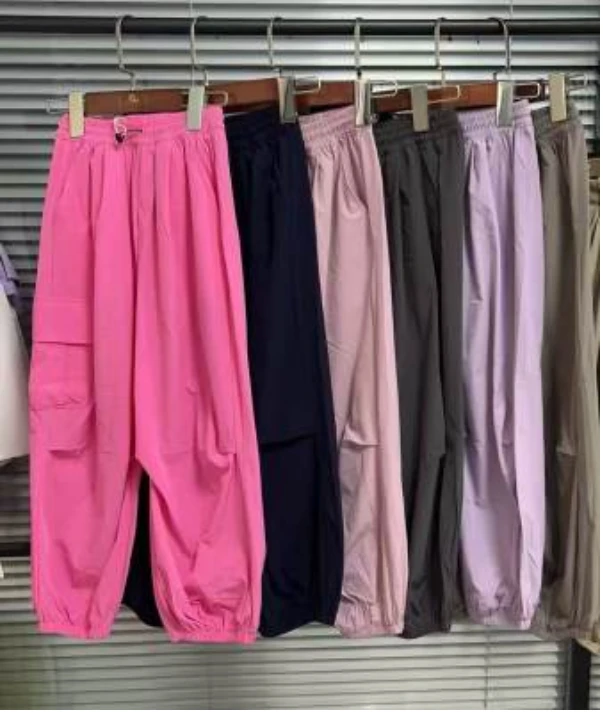 2025新款春秋男童女童多口袋束脚休闲宽松长裤