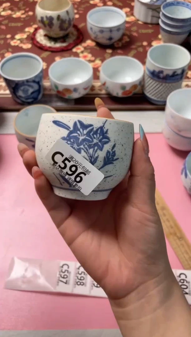 瓷片奔****呀瓷器瓷器C596