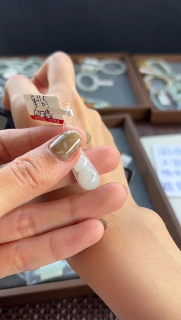 【闪购商品】翡翠吊坠(不含链)银S925镶嵌591号