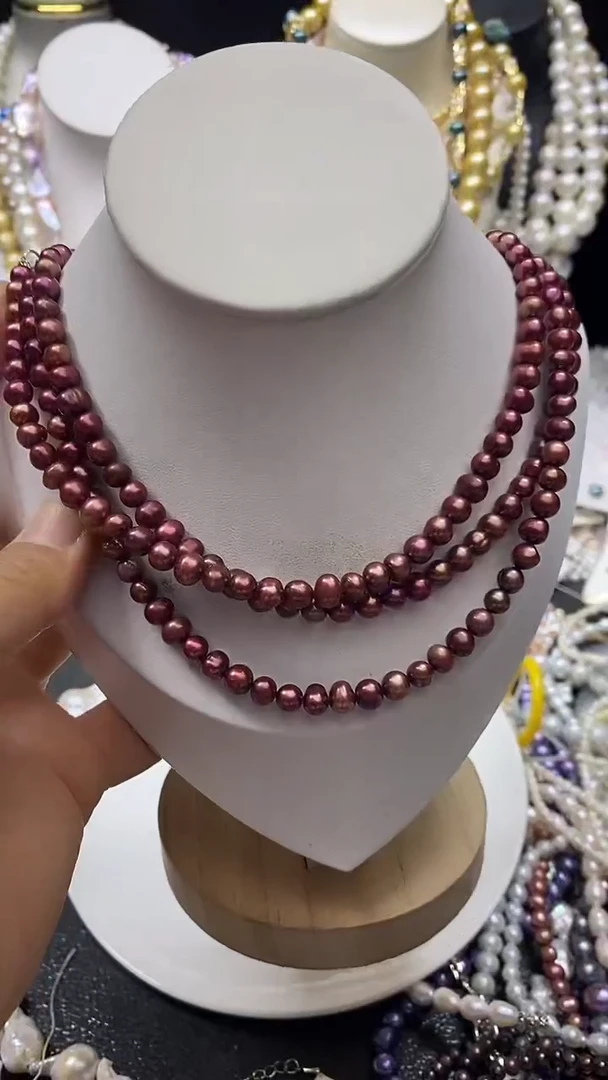 颈饰未镶嵌淡水珍珠多人