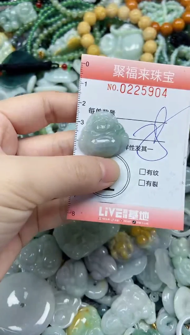 未镶嵌挂件翡翠闪购0225904