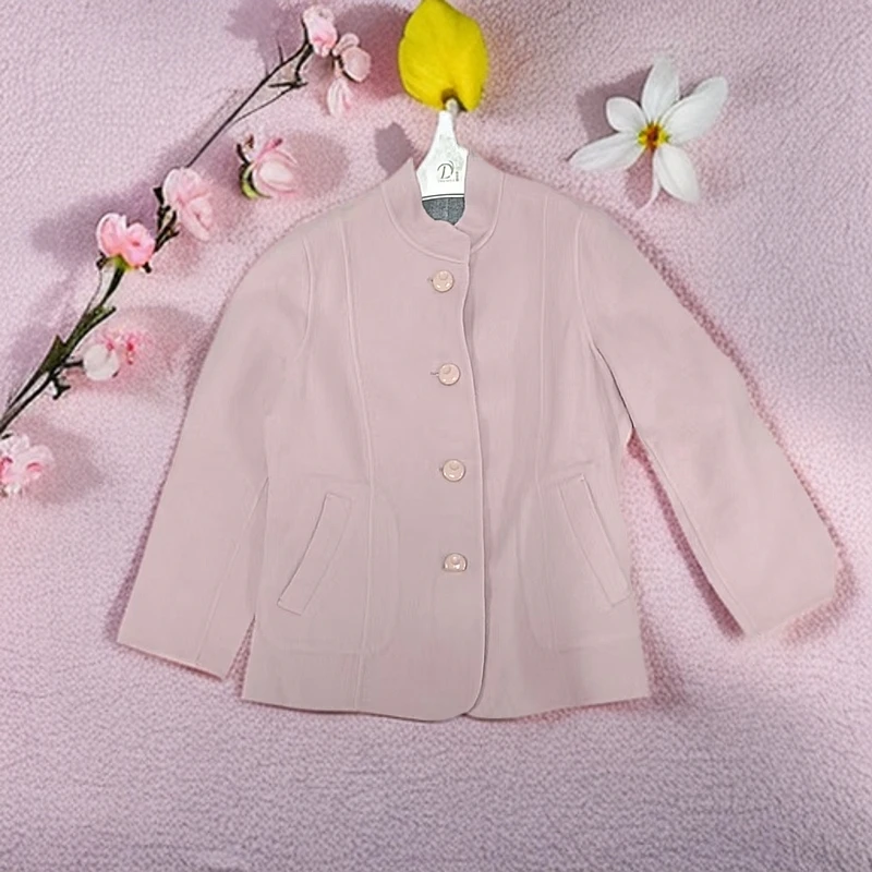 秋冬中式立领短外套9014