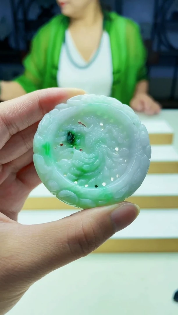 未镶嵌定制翡翠毛货09160164