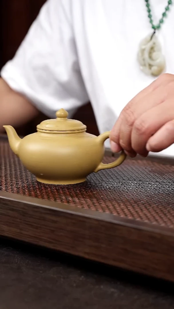 茶壶紫砂黄金段笑樱