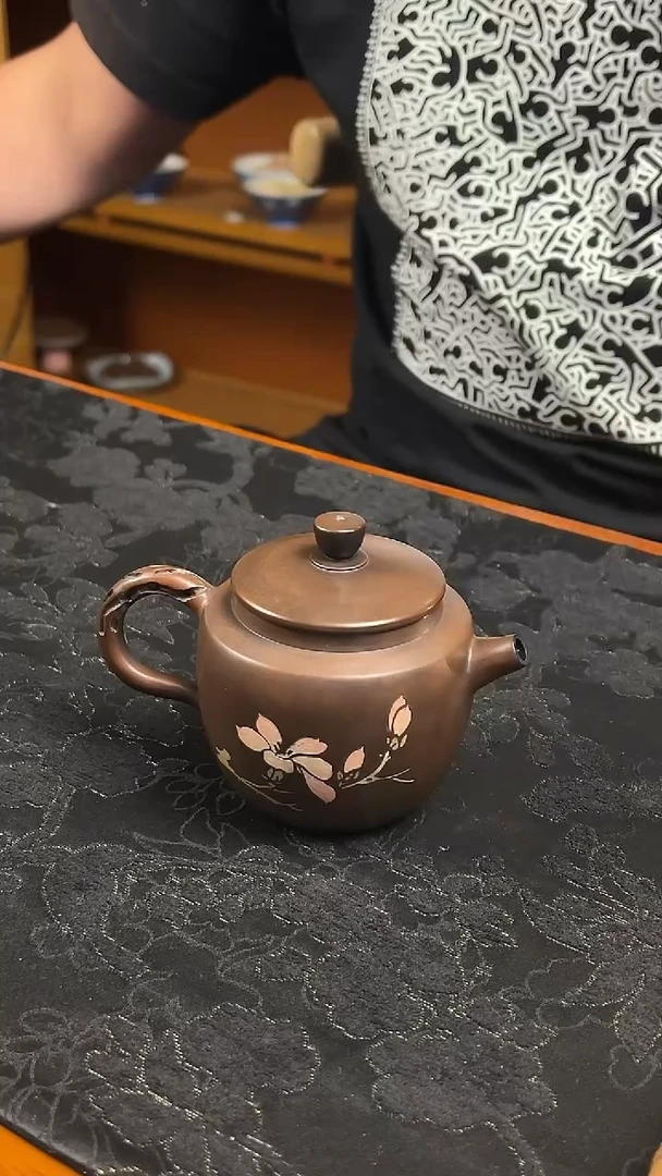 【建水紫陶】重工 球孔 150cc 5号