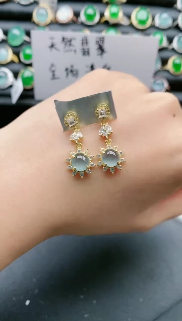 【闪购商品】翡翠戒指银S925镶嵌11111111