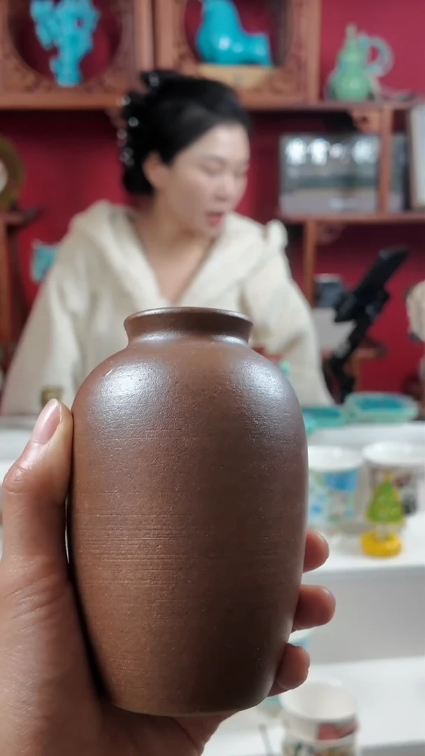 手工艺品琉璃武当官窑小花瓶花插一件多样性发货