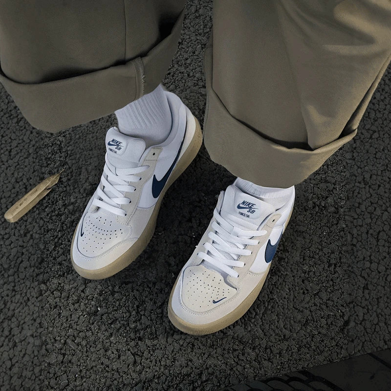 Nike耐克男鞋2025春季新款运动鞋户外滑板鞋复古拼接休闲鞋CZ2959