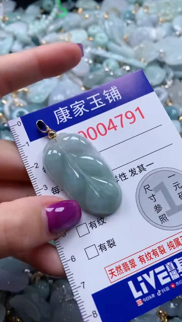 颈饰未镶嵌翡翠4791