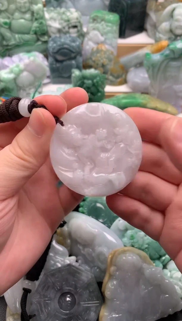 吊坠(不含链)未镶嵌翡翠1