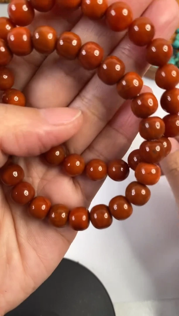 【闪购商品】南红玛瑙手串未镶嵌南红手串2条