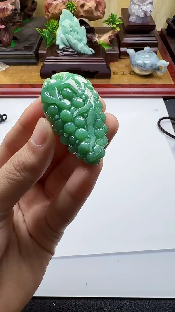 吊坠(不含链)未镶嵌翡翠1