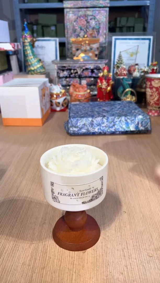 【闪购商品】杯21栀子花开香薰蜡烛