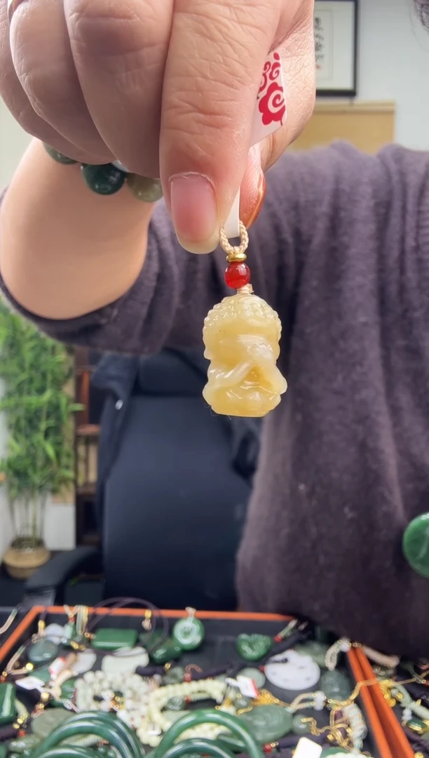 颈饰未镶嵌和田玉多样性发一  30