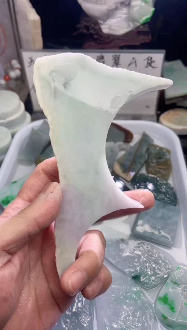 未镶嵌挂件翡翠天然缅甸翡翠A货