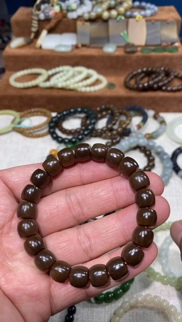 【闪购商品】和田玉手链未镶嵌颜色多样性发货拍一发一