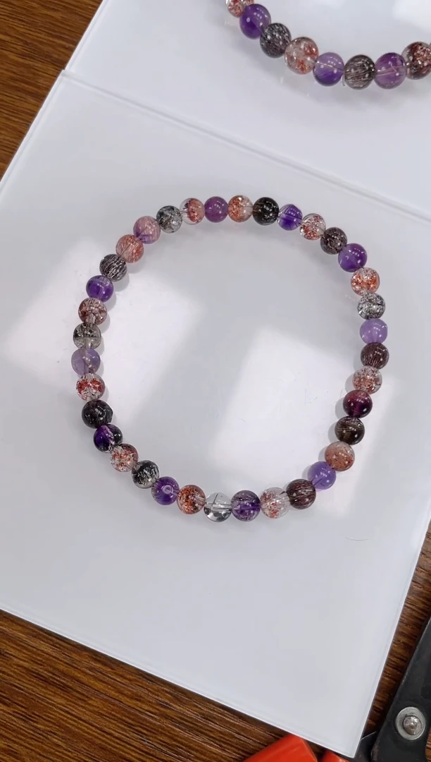 【闪购商品】水晶手链未镶嵌超七手串多样性发一