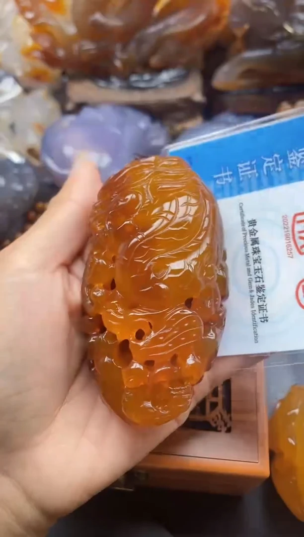 玛瑙/玉髓颈饰未镶嵌ll