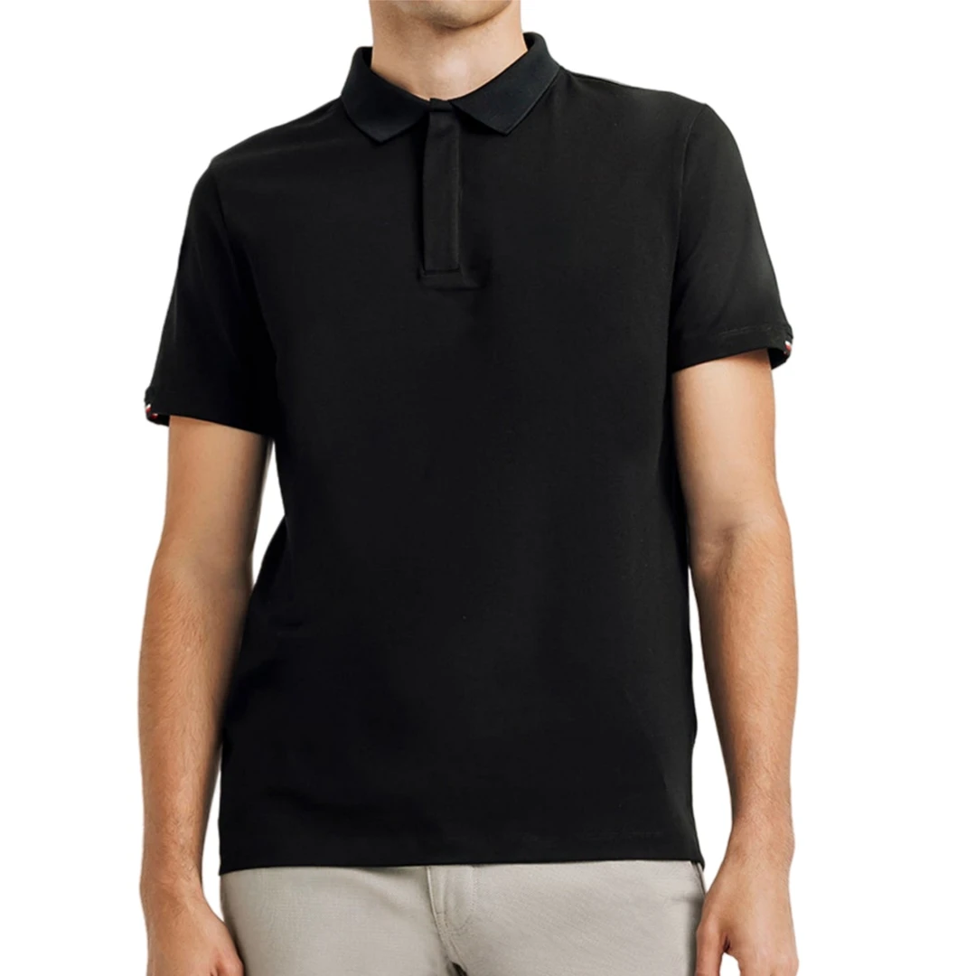 尾货YL男士短袖T恤夏季翻领商务弹力短袖轻奢质感 半袖Polo衫