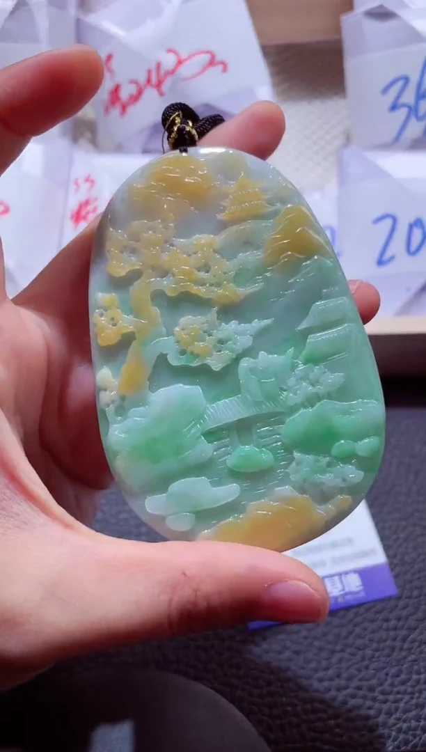 颈饰未镶嵌翡翠00008620