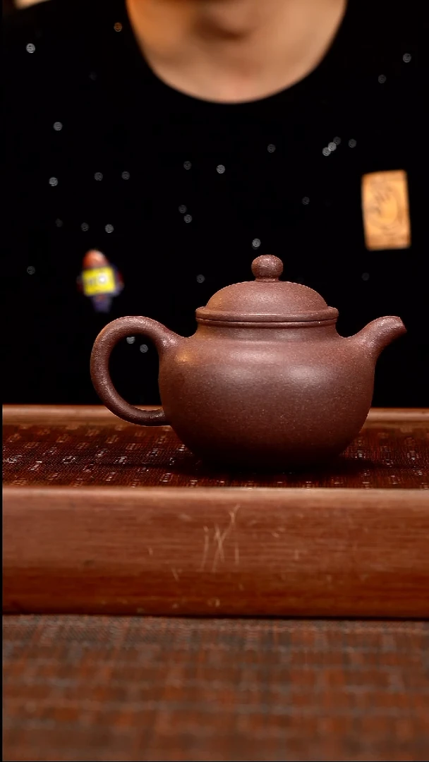 茶壶紫砂XL 满砂天青 景舟 莲子