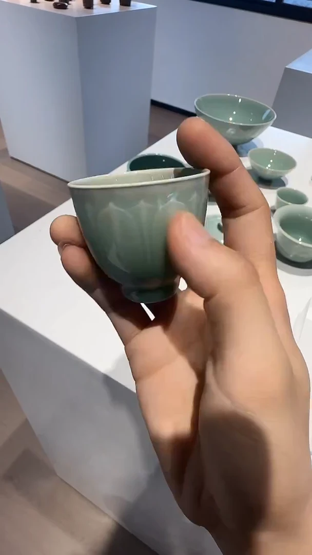 龙泉窑青瓷手工茶器包邮不带礼盒