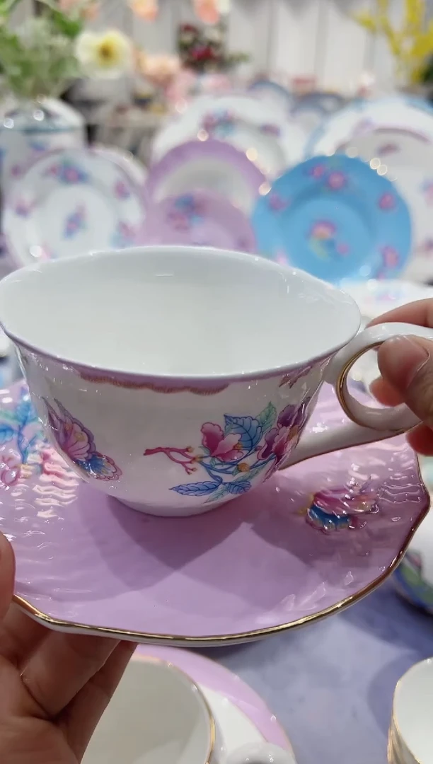 【闪购商品】骨瓷一杯一碟