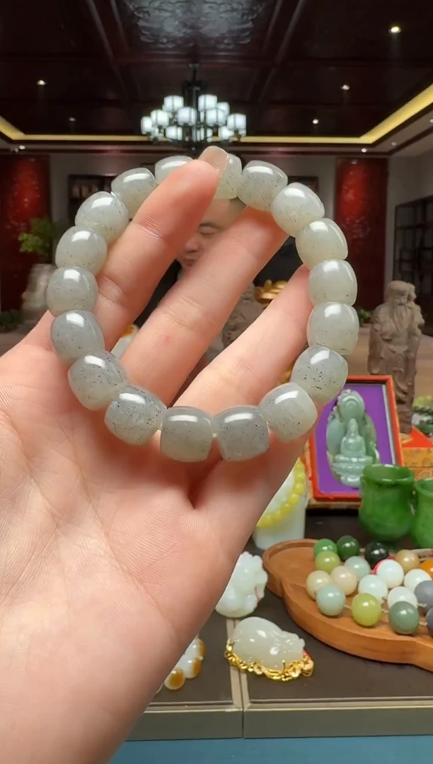 未镶嵌手串和田玉qh12