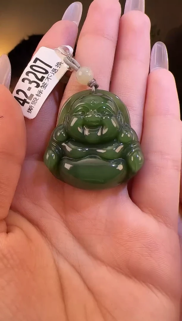 【闪购商品】和田玉颈饰未镶嵌佛公3207