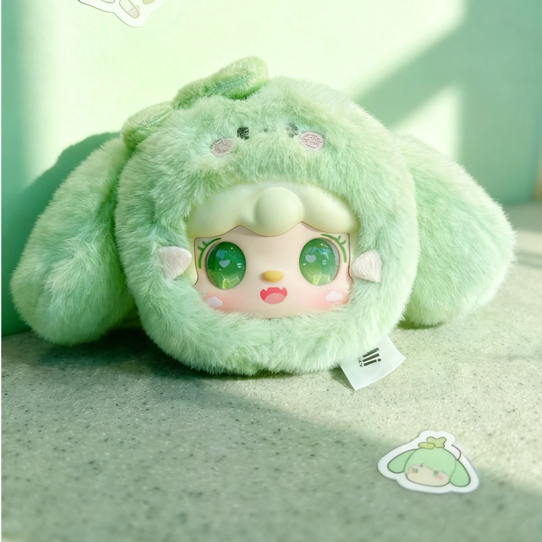 【正品】氧氧萌一萌小兔潮玩盲盒毛绒毛绒玩偶女生包包挂件公仔礼物