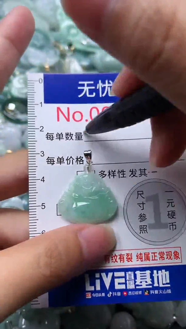 颈饰未镶嵌翡翠9216