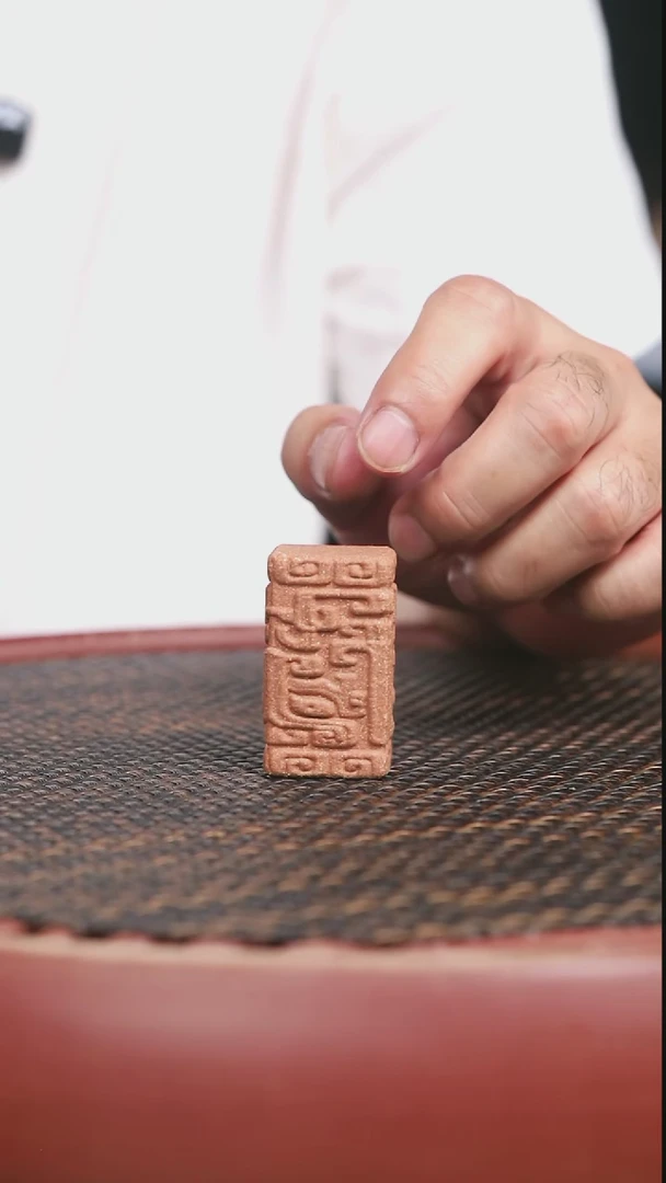 茶壶紫砂3号桃花泥四方盖至微微暇