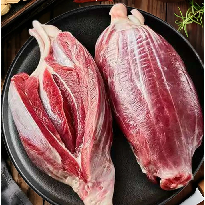 次日达【原切后腱子4斤】原切烧烤火锅卤酱纯干腱子新鲜现发龟腱顺丰京东新鲜火锅食材现货精修腱子纯正猪腱子