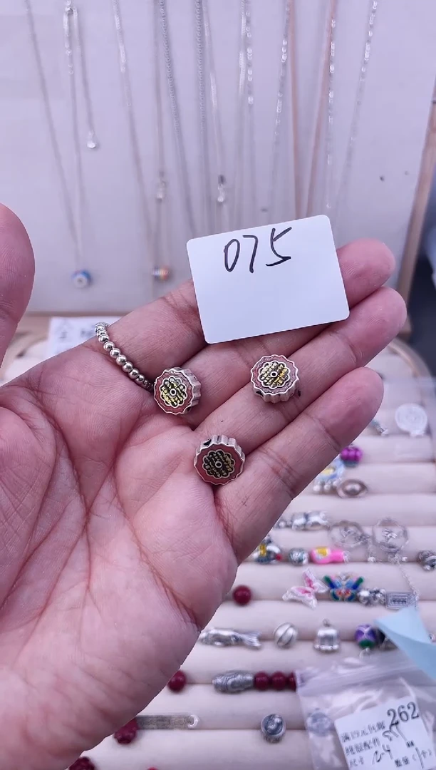 无足银幸**月纯银配件075