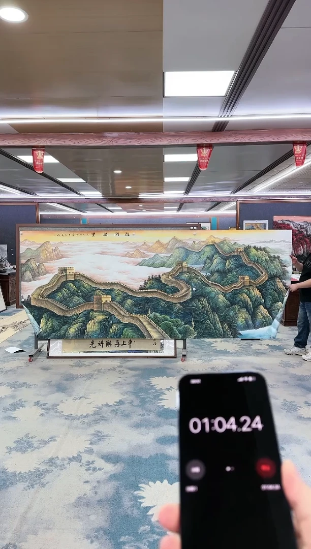 【闪购商品】绘画W-王红兵-大丈二-山水国画
