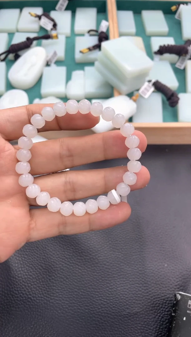 手串未镶嵌和田玉手串卡9