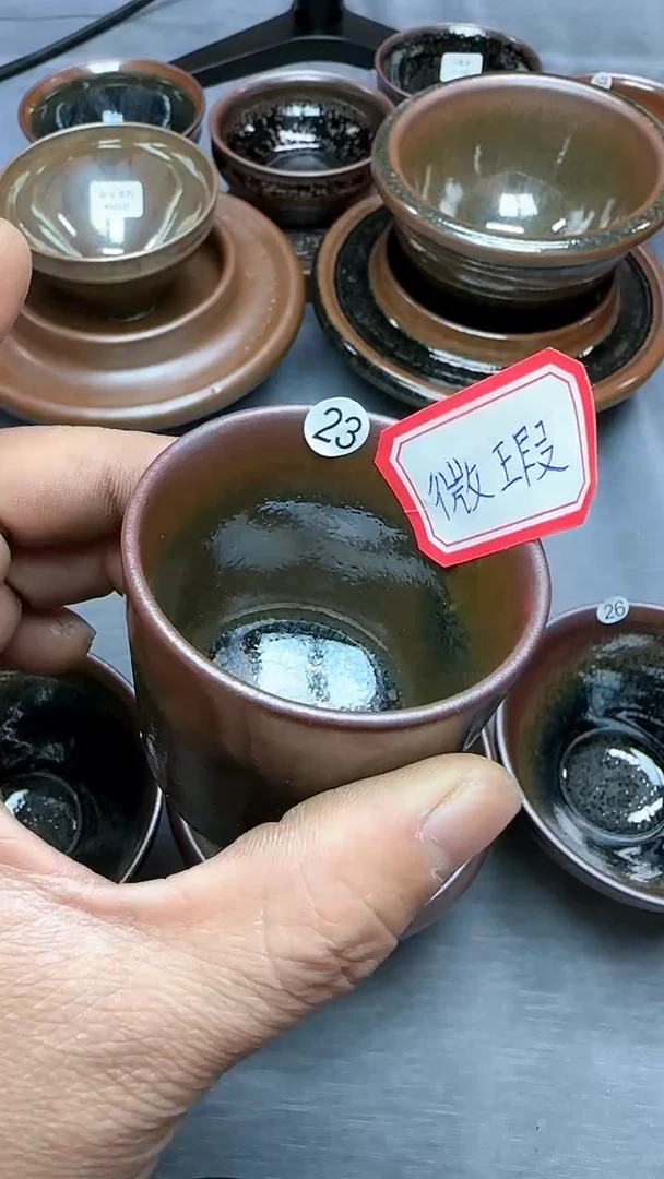 【闪购商品】茶盏印春堂柴烧建盏