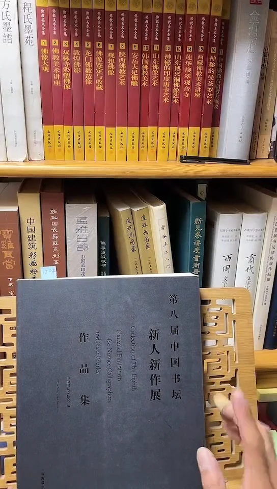 第八届中国书坛新人新作展作品集库位19-1 库位B42-1
