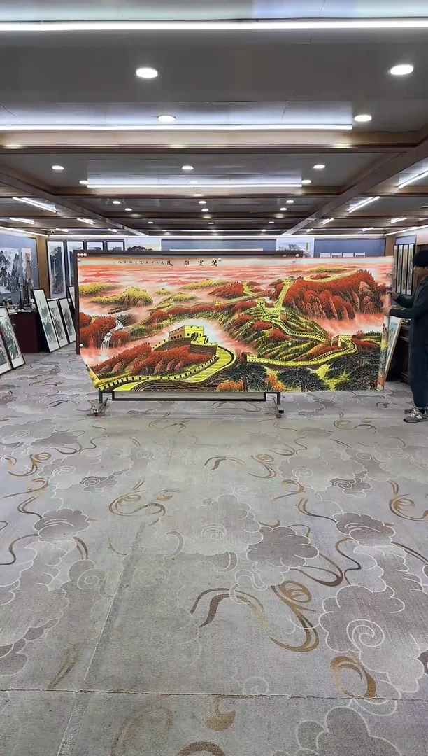 绘画Y-王红兵-大丈二-山水画