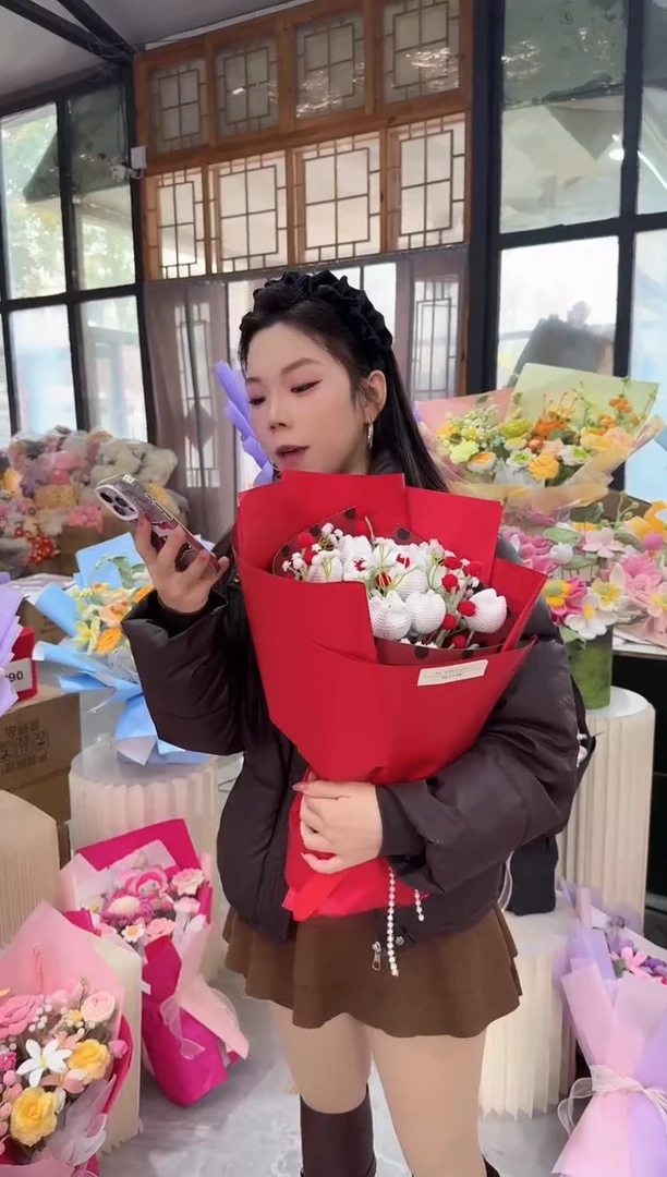 非遗手工定制花束，孤品清仓！