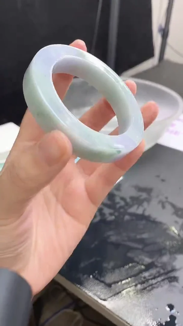 【闪购商品】定制翡翠手镯未镶嵌17 52-58正 