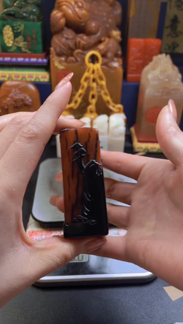 【闪购商品】寿山石印石乌鸦皮田黄69.9