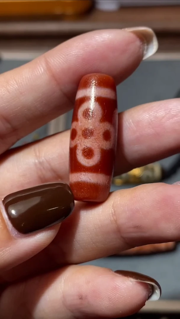 【闪购商品】玛瑙/玉髓颈饰未镶嵌LZ-00891五眼闪电单珠