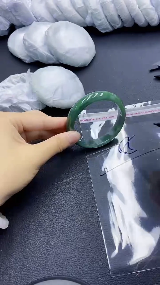 高冰透美人手镯 所见即所得106