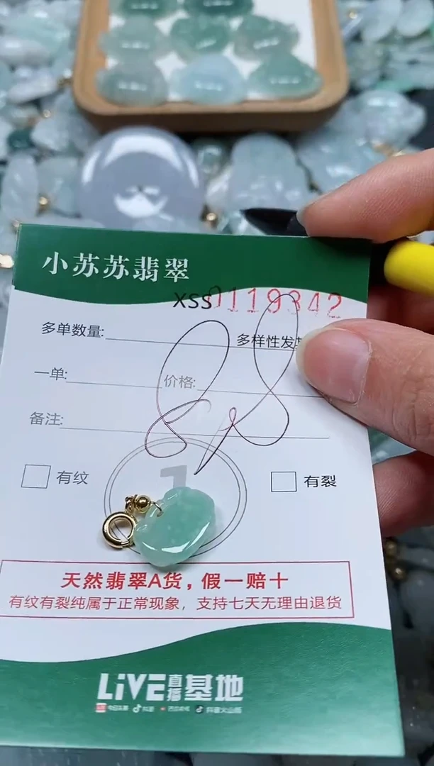 【闪购商品】翡翠颈饰未镶嵌闪购商品0119342