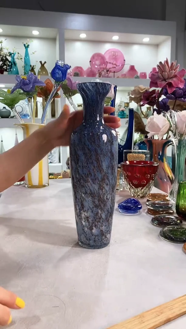 慕忆家手作琉璃花瓶