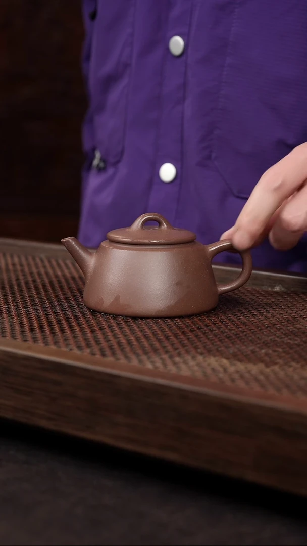 【闪购商品】紫砂茶壶老紫泥渔罩