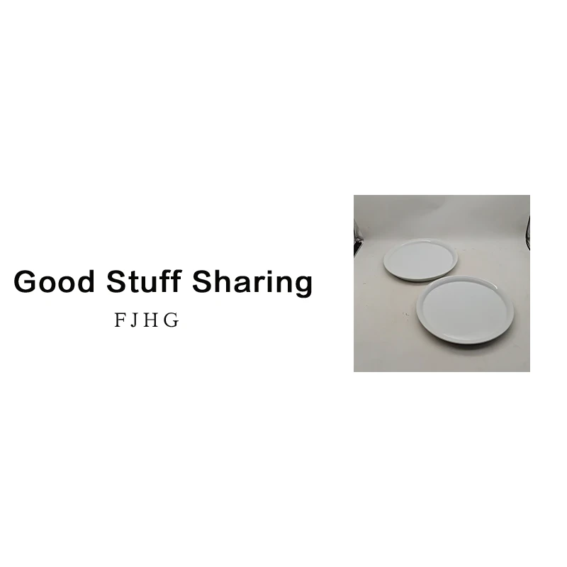 7475 陶瓷圆盘2个（口径24，高2）A144