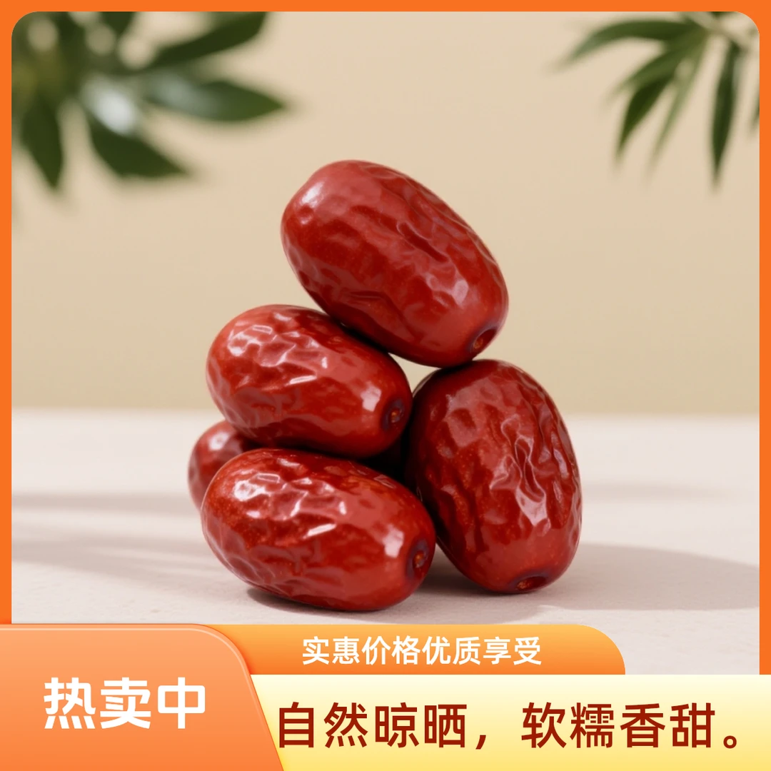 新疆一级和田大枣饱满清甜可煲汤可零食吃